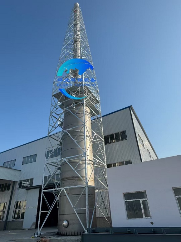 不銹鋼煙囪在鋼鐵廠的應用